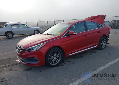 2017 Hyundai Sonata Sport 2.0T from USA, damaged, VIN 5NPE34AB6HH497803